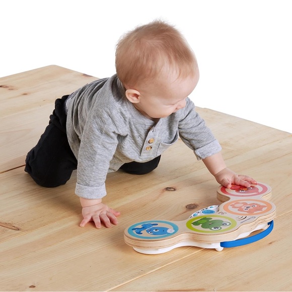 NWOB Baby Einstein Magic Touch Wooden Drum Musical Toy - Picture 3 of 8